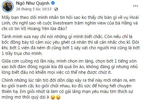 Nữ MC nổi tiếng đài TP.HCM chủ động né bà Hằng tránh tai bay vạ gió-2