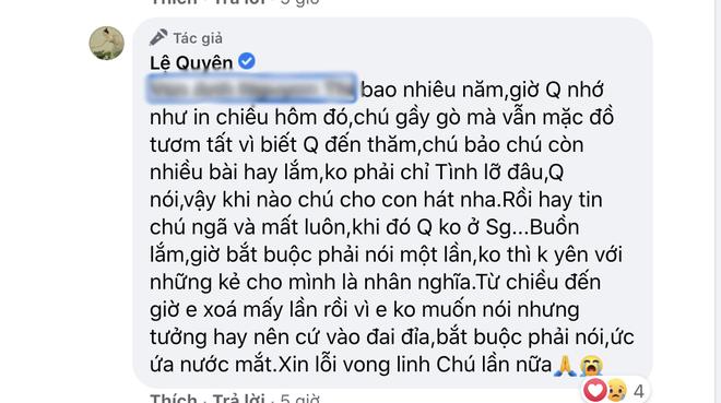 Bị tố vô ơn với cha đẻ hit Tình Lỡ, Lệ Quyên đáp gì khiến antifan cuốn gói?-6