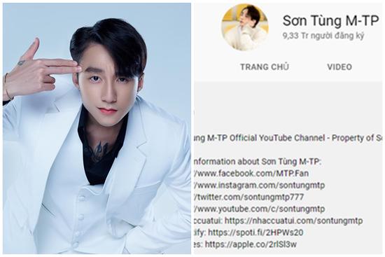 Kênh YouTube Sơn Tùng M-TP cán mốc 2 tỉ view, chuẩn bị hứng nút kim cương!