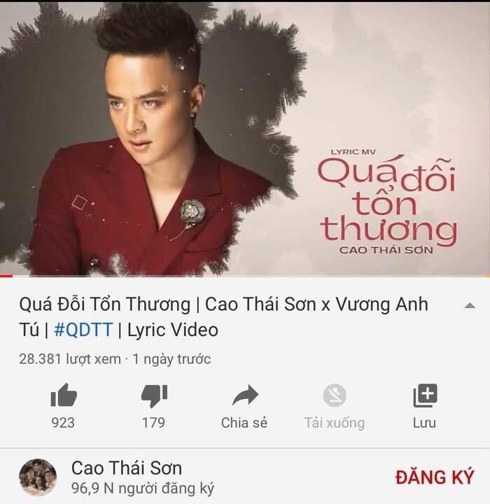 Cao Thái Sơn tung ca khúc mới phục hận, ai ngờ cái kết quá đỗi tổn thương-2