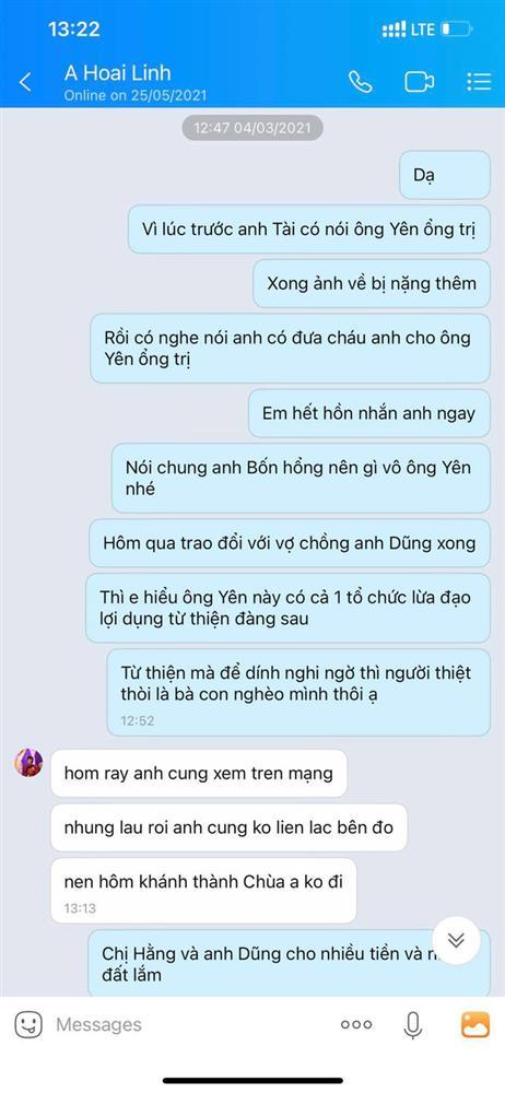 Lộ đoạn chát mối quan hệ của Hoài Linh với ông Võ Hoàng Yên-5