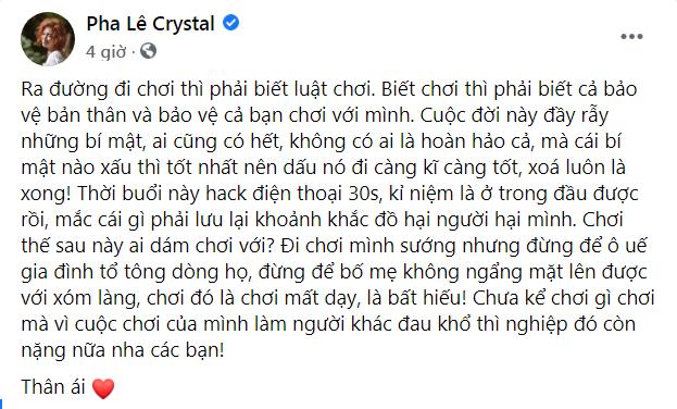 Pha Lê nặng lời chê trách hotgirl Về Nhà Đi Con lộ clip nóng?-1