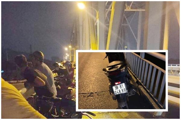 Clip: Tài xế hết vía nhìn nam thanh niên lấy đà nhảy cầu tự tử-1