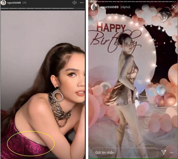 Ngọc Trinh tạo dáng bốc lửa nhưng lộ chi tiết nhạy cảm vì đạo cụ phản chủ-4