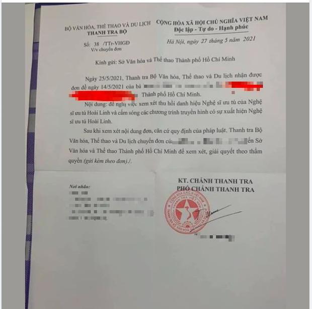 Xôn xao văn bản đề nghị thu hồi danh hiệu, cấm sóng Hoài Linh-2