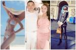 Vợ sắp cưới kém 16 tuổi của Chi Bảo mặc bikini khoe bụng bầu-11