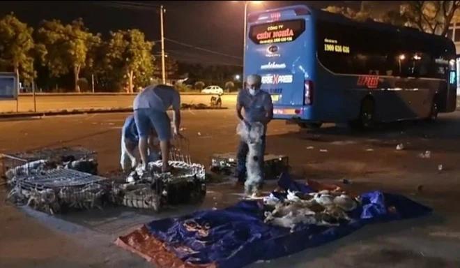 Bí mật trên chiếc xe khách đâm sụp chốt kiểm dịch Covid-19, tài xế nhổ nước bọt vào CSGT Đà Nẵng-4