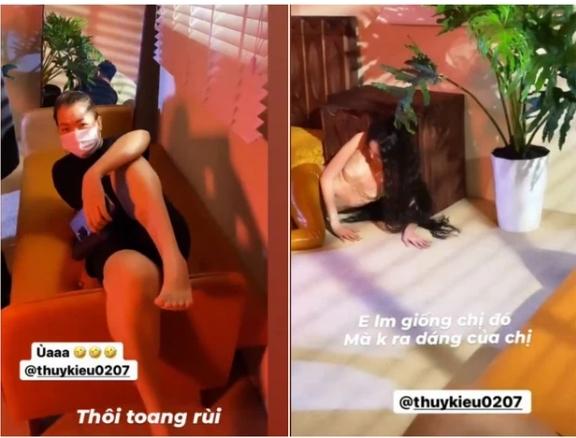 Thuý Kiều học theo Ngọc Trinh chụp ảnh hư hỏng nhưng cái kết hơi mắc cười-2