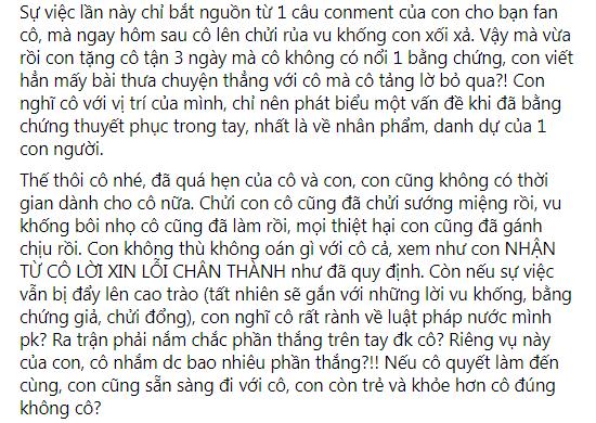 Vy Oanh: Nhận lời xin lỗi từ Nguyễn Phương Hằng và tạm biệt cô-2
