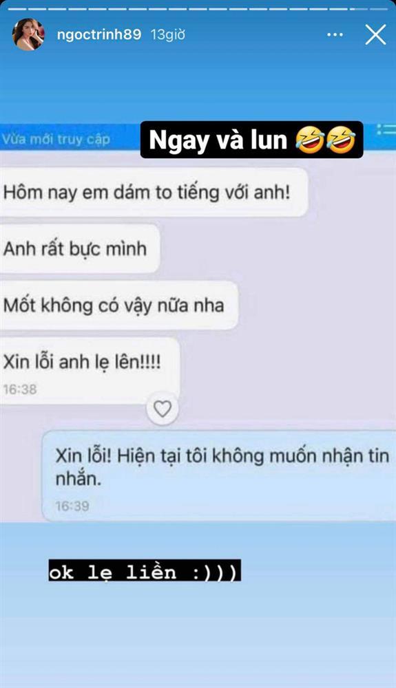 Ngọc Trinh tự tung tin nhắn chia tay, dân tình nghi vấn đã toang với cậu bé?-2