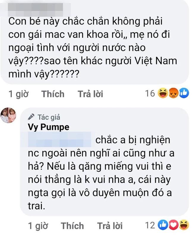 Bà xã Mạc Văn Khoa bị tố ngoại tình, con gái 5 tháng cũng dính bình luận sốc-4