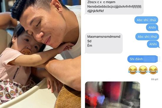 Con gái 7 tháng nhắn tin cho Tiến Dũng, nội dung muốn sang chấn tâm lý