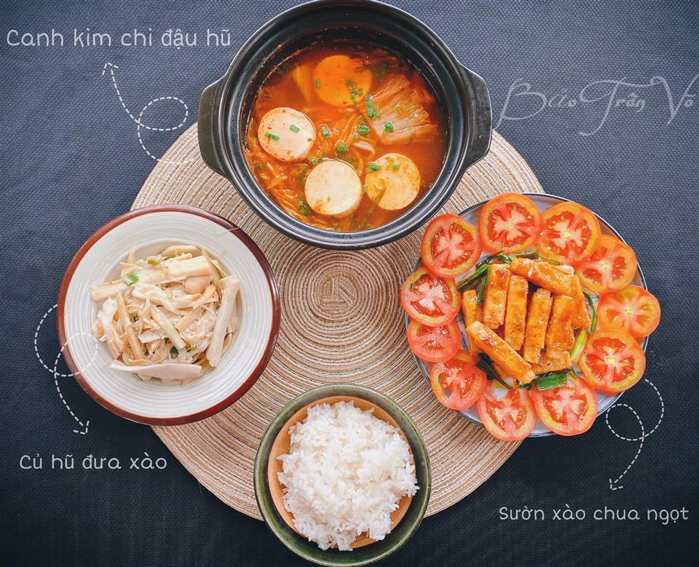 9x xinh đẹp khoe mâm cơm không cần thịt cá mà vẫn làm nhiều chị em say mê-3