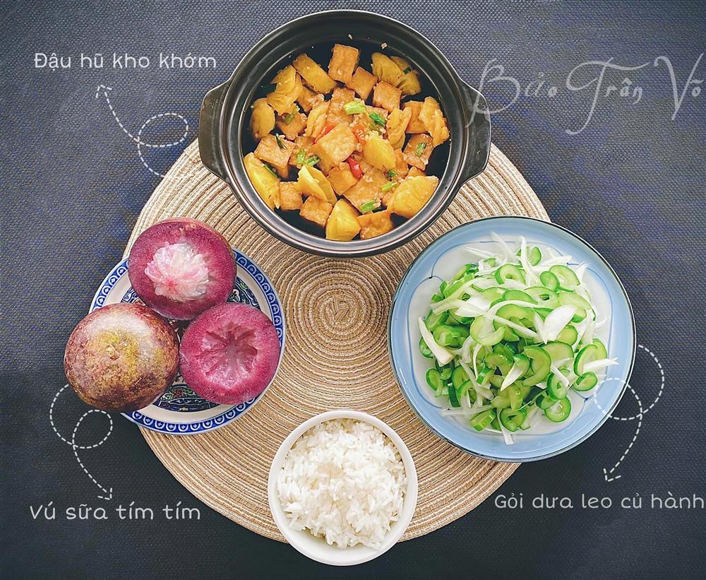 9x xinh đẹp khoe mâm cơm không cần thịt cá mà vẫn làm nhiều chị em say mê-4