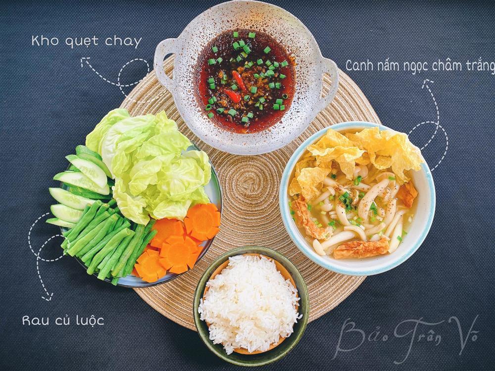 9x xinh đẹp khoe mâm cơm không cần thịt cá mà vẫn làm nhiều chị em say mê-5