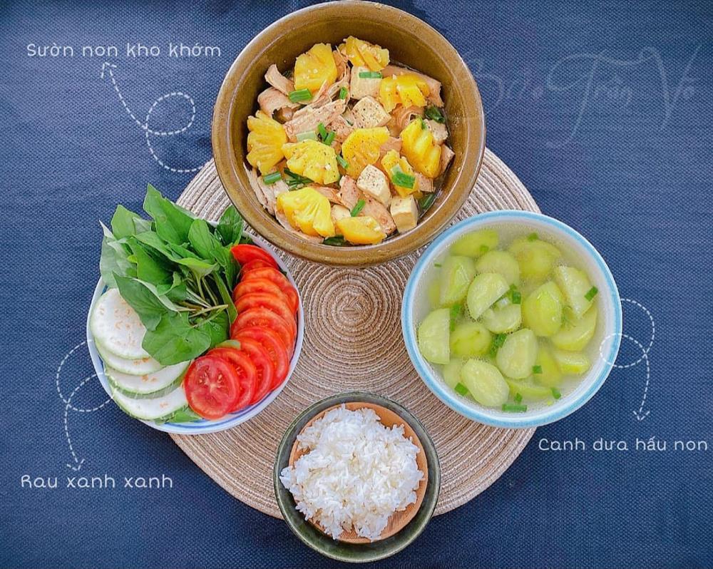 9x xinh đẹp khoe mâm cơm không cần thịt cá mà vẫn làm nhiều chị em say mê-6