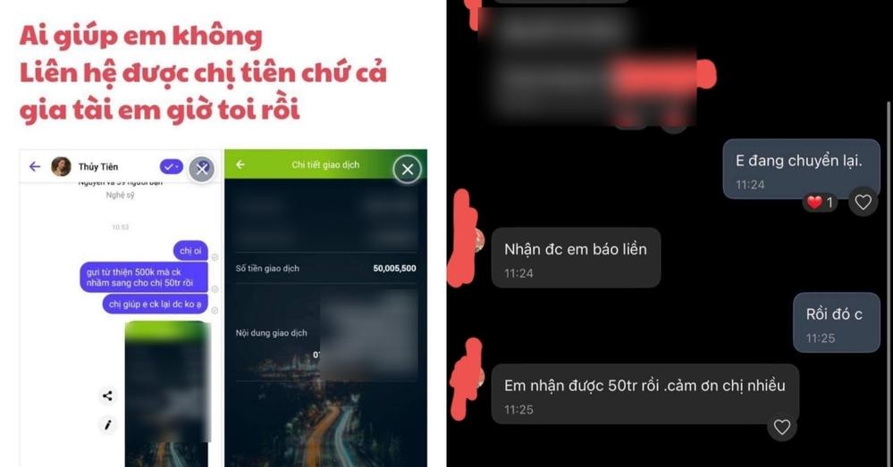 Nguyên nhân số tiền 30 triệu chuyển nhầm cho Thủy Tiên chưa trả lại-5