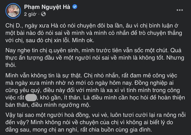 Đồng nghiệp và bạn bè thương xót nữ phóng viên tự tử ở tuổi 25-2