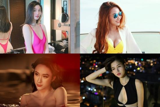 Cảnh nóng bạo liệt của 4 mỹ nhân 'ẩn' showbiz: Chân dài Kiên Giang bị cắt 1/2 cảnh 18+