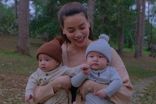 Hồ Ngọc Hà chào 1/6 bằng bộ ảnh 2 nhóc sinh đôi chả có gì, chỉ có đẹp-11