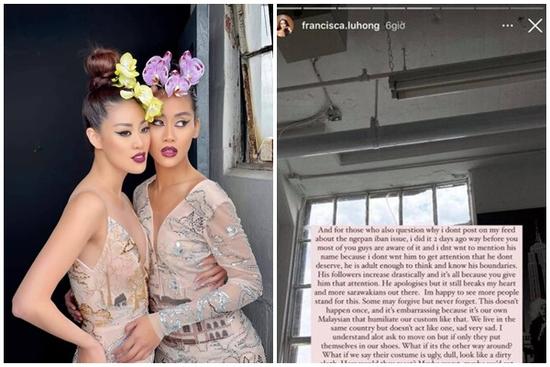 Sau buổi chụp ảnh cùng Khánh Vân, Miss Malaysia 'đăng đàn' khó chịu