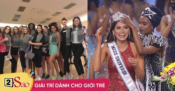 Đỗ Mỹ Linh từng chụp hình cùng tân Miss Universe Andrea Meza