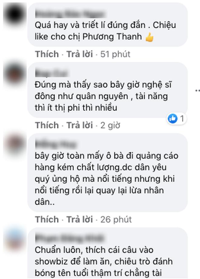 Phương Thanh xin khán giả thanh lọc showbiz, Vũ Duy Khánh một lòng ủng hộ-2