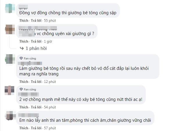 Vợ chồng trẻ 6 tháng sập giường 3 lần, mẹ chồng đưa quyết sách bê tông-3