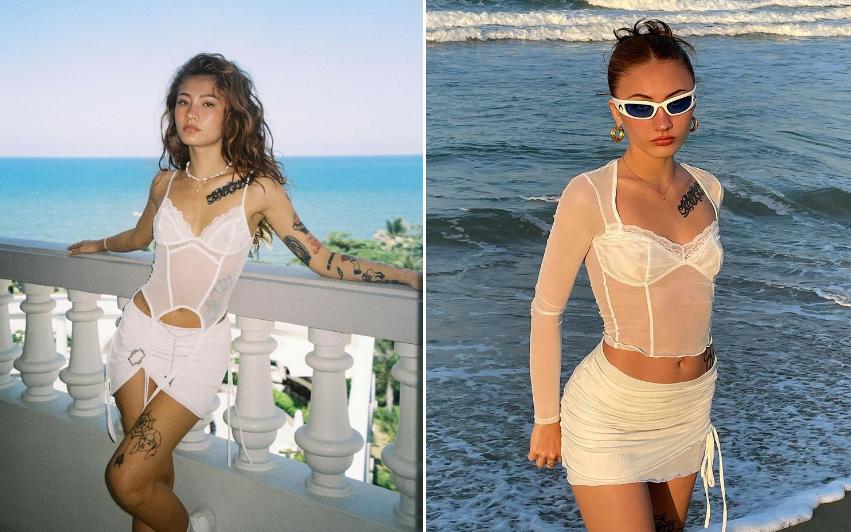 Áo corset, đồ xuyên thấu trở thành mốt-1