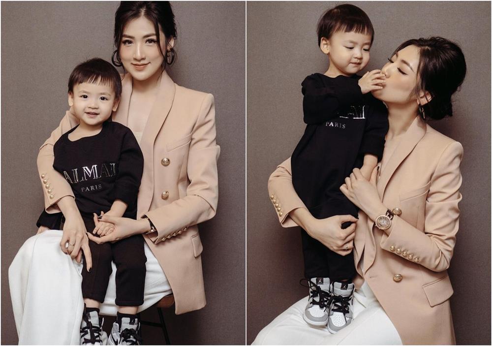 Đại hội khoe con 1/6: Quý tử Phạm Hương giống mẹ như lột, ái nữ Đông Nhi dở thói yang hồ-12