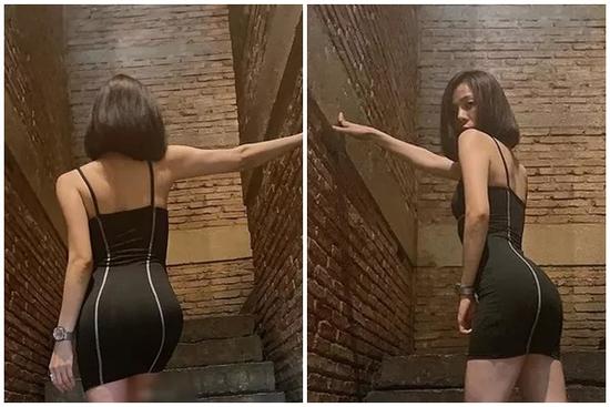 Lệ Quyên diện đầm ngắn cũn, bó sát khoe vòng 3 'mẩy thật mẩy'