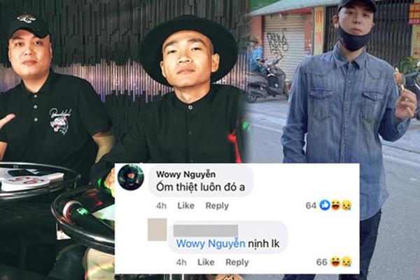 Vừa khen LK mi nhon, Wowy bị netizen mỉa mai: ‘Lại nịnh LK à?’