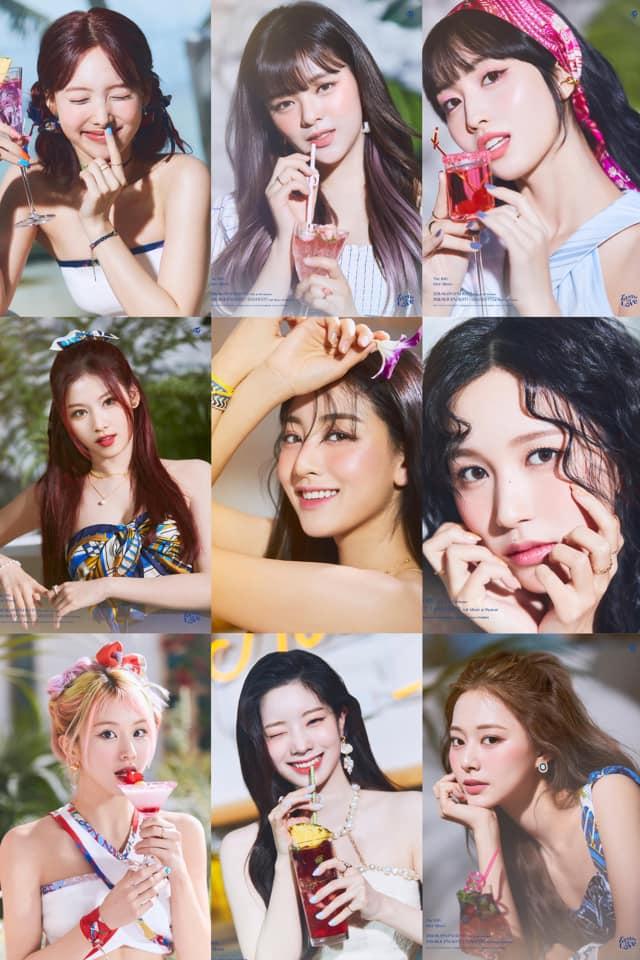 TWICE tung bộ ảnh tràn ngập không khí ngày hè cho album 