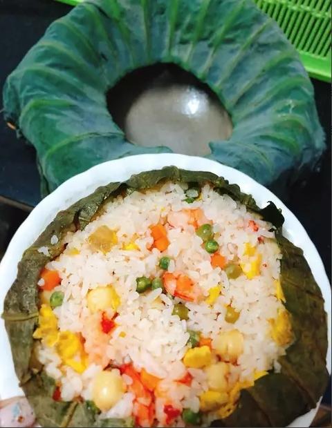 Chán cơm trắng, tội gì không thử cơm hấp lá sen ‘quý tộc’ ngon, sang lại cực dễ làm-8