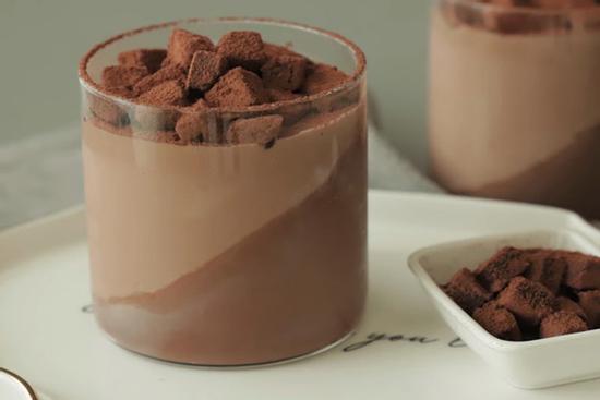 Bánh pudding chocolate mát lạnh dễ làm