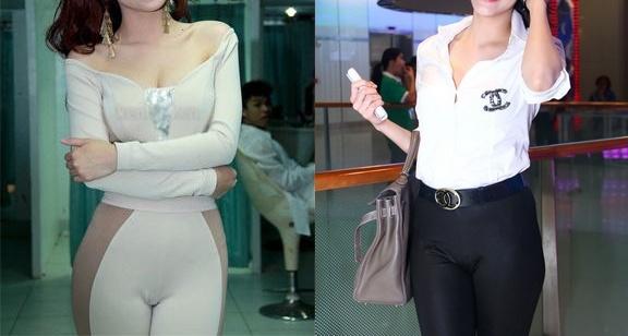 Quần legging phản chủ, show hết vùng nhạy cảm của chị em ngày hè-8