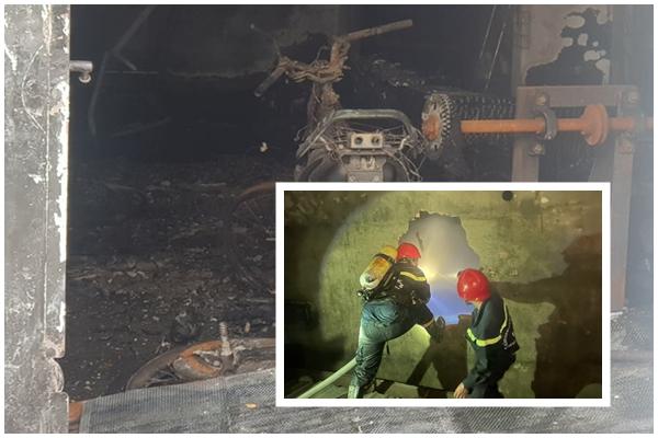 Căn hộ bốc cháy dữ dội, cô gái đu cửa sổ thoát thân ai ngờ rơi tử vong-5