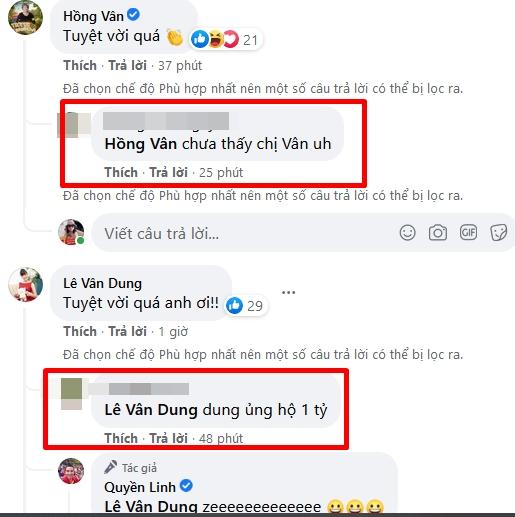 Hồng Vân, Vân Dung rước họa khi cổ vũ Quyền Linh ủng hộ 2 tỷ chống dịch-5