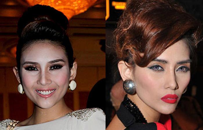 Võ Hoàng Yến trang điểm mắt sắc như dao cau khoét vào mỏm đá trông phát sợ-8