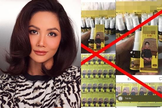 H'Hen Niê cầu cứu khi bị lợi dụng quảng cáo thuốc chữa sinh lý đàn ông