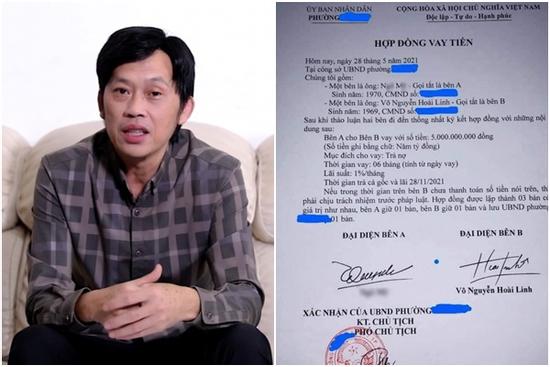 Thực hư thông tin Hoài Linh vay nợ 5 tỷ đồng, lãi suất 1% trong 6 tháng?