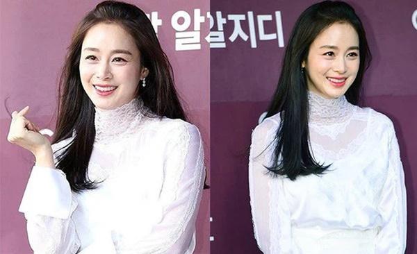 Hiếm ai như Kim Tae Hee, lộ nếp nhăn rõ mồn một trong hậu trường vẫn được khen vì... quá đẹp-5