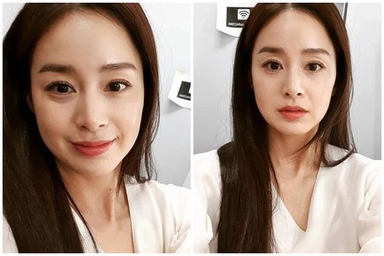 Hiếm ai như Kim Tae Hee, lộ nếp nhăn rõ mồn một trong hậu trường vẫn được khen vì... quá đẹp