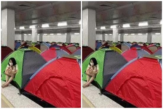 Bên trong khu lều của hàng nghìn công nhân cách ly tập trung khiến dân mạng hết lời đồng cảm