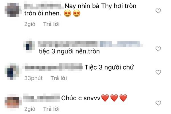 Sinh nhật mặc áo rộng thùng thình che vòng 2, Bảo Thy được fans chúc: Tiệc 3 người-2