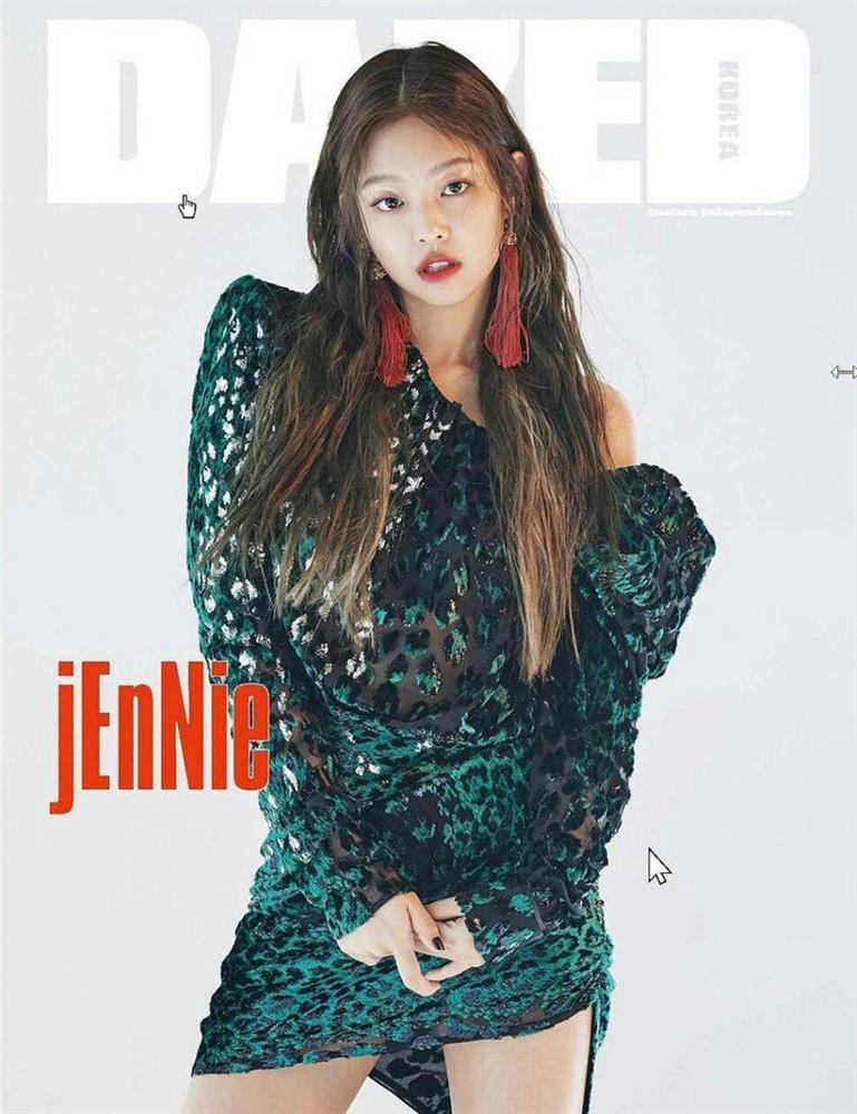 Jennie phối đồ thế nào với tông xanh lá?-2