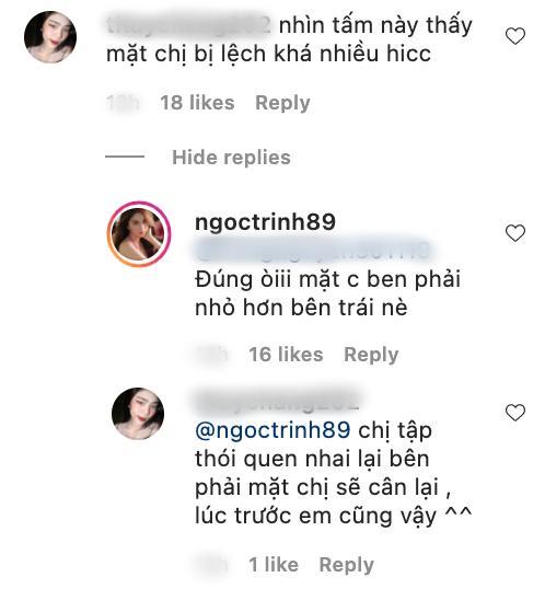 Ngọc Trinh lộ khuyết điểm khuôn mặt khi selfie, fan lao vào bắt bệnh-3