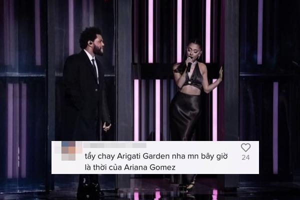 Netizen ‘tẩy chay’ Ariana Grande sau màn trình diễn đỉnh cao với The Weeknd