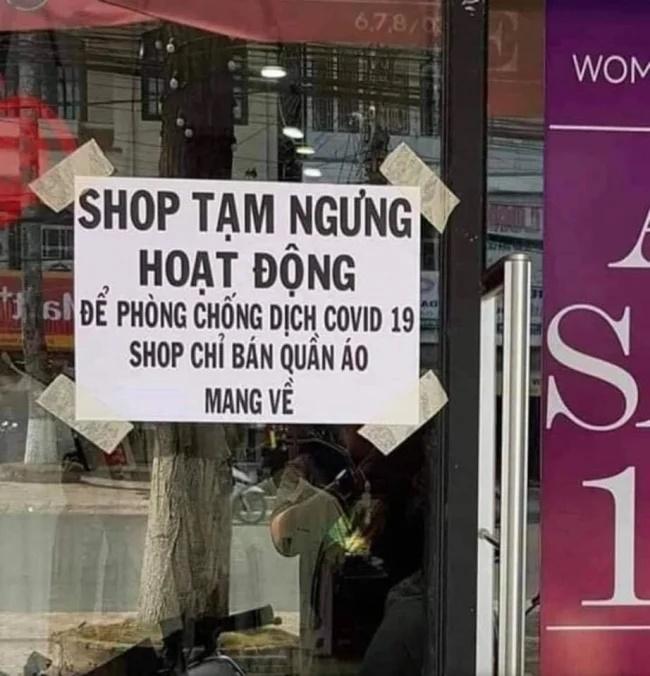 Hàng loạt biển thông báo trong mùa dịch khiến dân tình bật cười-8