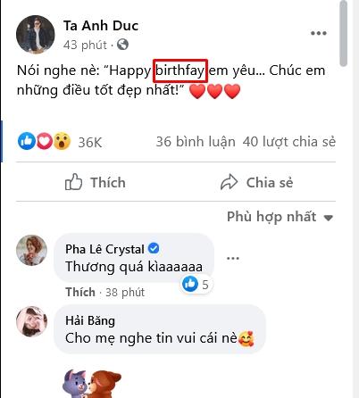 Hiếm hoi khoe bạn gái, Anh Đức mắc lỗi sai gây cười-2